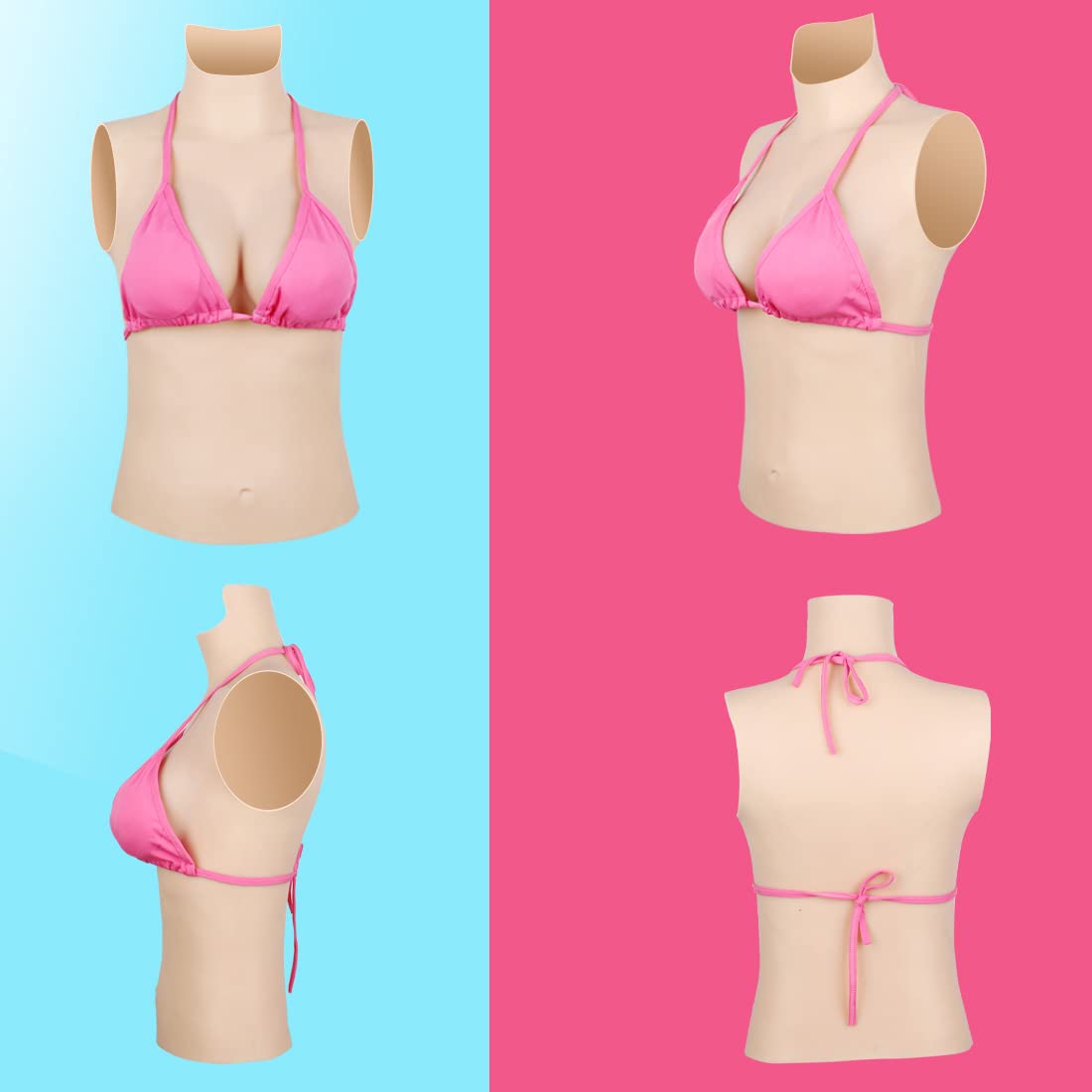 Amazon.co.jp: NZFZ シリコンバスト 人工乳房 偽乳 美乳 性転換